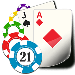Winning blackjack cards